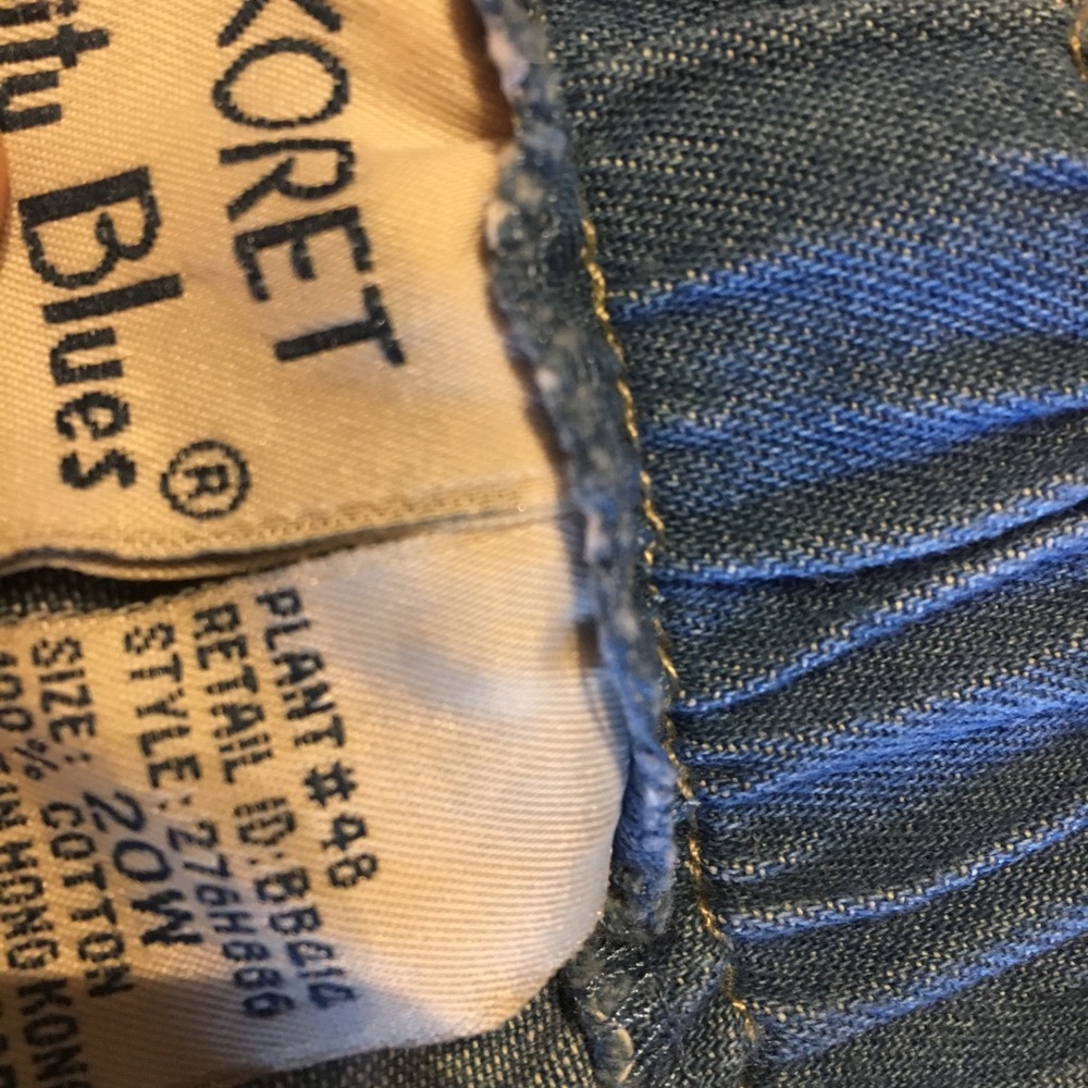 Koret ladies denim plus size skirt